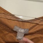 J Jill Silk Blend Sleeveless Square Neck Top Bronze Rust Brown‎ Large Brown Photo 3