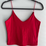 Live in the Moment Red  Crop Top Photo 0