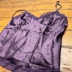 Daisy Fuentes  petite medium‎ silky pajama top tank top Photo 3