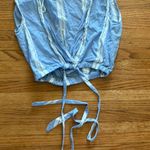 ZARA  stripe tie around top Photo 0