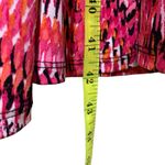 Kim Rogers Curvy Dress Size 1X Pink Orange Zigzag Print Stretch Knit NWT Plus Si Photo 7