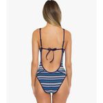 Becca by Rebecca Virtue Driftwood Crochet Show & Tell Plunge Women’s Size Large Photo 3