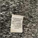 kim rogers  heather charcoal grey crocheted sweater over jacket Photo 2