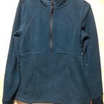 Zelos Teal Peacock Fleece Half Zip Pullover Jacket Womens Sz S NEW NWT Photo 1