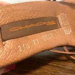 Chacha brown leather open toe mule, slip on size 8/24.5 Photo 7