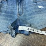 Abercrombie & Fitch NEW Low Rise Denim Jean Cuffed Shorts Womens 29 Distressed Photo 5