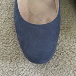 Naturalizer  Gray Suede Chunky Heels sz 8 Photo 1