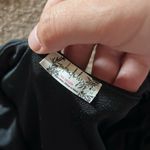 Free People Turnt Surplice-Neck Bodysuit Women's L Black Long Sleeves Pullover Photo 10