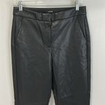 J.Crew  Kate Black Faux Leather Pants Photo 6