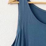 LOGO By Lori Goldstein Logo Layer Slate Blue Light Weight Tank Photo 2