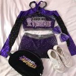 cheer costume Purple Photo 0