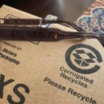 Chloé Chloe Willow 55 mm Cat Eye Sunglasses Black with purple lenses Photo 3