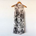Zimmermann  Silk Floral Printed Vapour Twist Mini Dress in Silver Photo 8