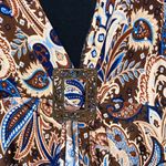 Y2K Country Girl Shift Layered Top Blue Size L Photo 2