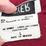 A Byer VTG 90s  Womens Knit Top Size L Asymmetrical Neck Minimal Y2K Office Siren Photo 5