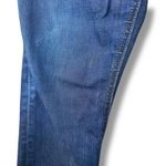 J.Crew Dark Wash Matchstick Mid-Rise Frayed Denim Jeans Size 32S Petite Short Photo 3