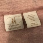 Catherine Malandrino  linen v neck shirt size XS Photo 4