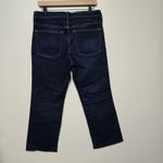 J.Crew Mid Rise Cropped Kickout Jean Womens 2003 Super Stretch Sz 30 Blue $148 Photo 5