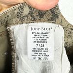 Judy Blue  Skinny Fit Snake Print Jeans Size 7/28 Animal Print Mid Rise Photo 11