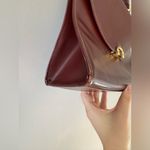 Cartier  Vintage Bordeaux Top Handle Kelly Flap Bag‎ Photo 13