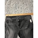 Old Navy  Mid-Rise Boyfriend Straight Ripped Black Jeans Size 18‎  Crop Western. Photo 4