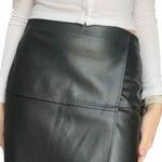 Max Studio faux leather wrap skirt Photo 0