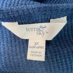 Terra & Sky  Thermal Henley Pullover Womens 3X Cotton Stretch Baselayer Capsule Photo 1