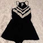 Socialite Black And White Romper Photo 0