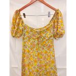 Faithfull the Brand Faithful The Brand Agathe‎ Garden Floral Midi Dress US 6 Romantic Fall Floral Photo 4