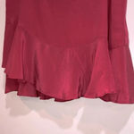 Privacy Please pink ruffle mini skirt size medium Photo 2