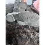 Calvin Klein  Hillary Tall Black Leather Stretch Buckle Boots Size 7.5 M Photo 4