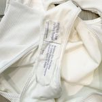 frankie's bikinis NEW  Swim Cody One Piece Bathing Suit White Vacation NWOT Medium Photo 5