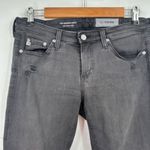 AG Adriano Goldschmied ADRIANO GOLDSCHMIED The Legging Ankle Super Skinny 27R Gray Distressed Size 4 Photo 2
