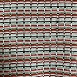 Kendall + Kylie mock neck striped, short sleeve top - Size Small - Multicolored Photo 1