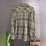 Freedom Foundry  Stretch Plaid Fleece Button Front Shacket Shirt Unisex Sz M NWT Photo 3