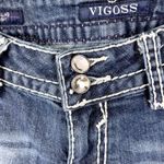Vigoss  Women The Dallas Straight Leg Jeans Size 29 Low Rise Y2K Cowgirl Glam Photo 3