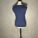 Akris Punto  Navy Cap Sleeve Tank Top Photo 2