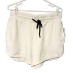 Varley  Ollie High Rise Short 3.5” White Pull On Drawstring Size Large NEW Photo 1