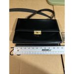 Martin's Black Leather Purse Handmade, Canadian Leather Handbag, Handbag Purse Photo 11