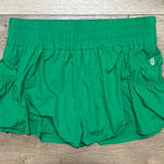 Free People  💚 Heart Rate Shorts in Green Size Large Photo 0