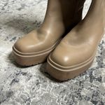 Sam Edelman  Larina Leather Pull On Knee-High Boots Sesame size 6.5 Photo 3