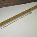 Swavorski Swarovski Crystal Sweet Blossom Pink Blue Aurora Borealis Necklace Silver Tone Photo 8