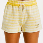 Urban Outfitters  Out From Under Oversized Striped Sweat Shorts size M Photo 0