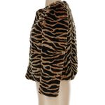 Banana Republic tiger stripe faux fur jacket Photo 3