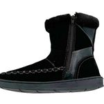 Earth Origins Willa Comfort Faux Fur Lined Bootie Winter Boot Black Size 7 Photo 11