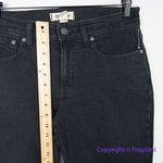 Madewell NEW  The Mid-Rise Perfect‎ Vintage Jeans Clean Black Wash, 26 Photo 6