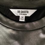 BB Dakota New by Steve Madden NEVER METAL FOR LESS Dressy Metallic T-Shirts Photo 4