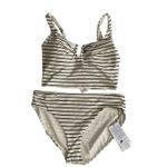 Calia Bikini top with midrise‎ bottoms size medium NWT White Photo 1