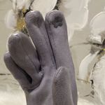 Metallic GLOVES Silver Photo 3