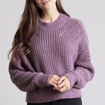 Elizabeth and James Open Stich Chunky Knit Sweater Long Sleeve Size XL Photo 0